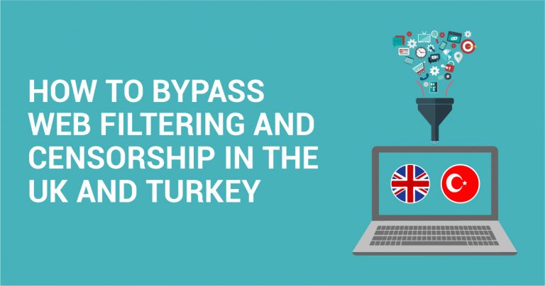 Hur man tryggt kommer åt internet i Storbritannien och Turkiet