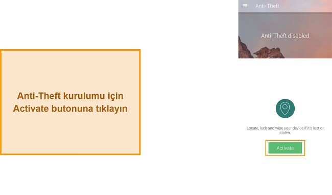 Panda Dome Hırsızlık &Ouml;zelliği