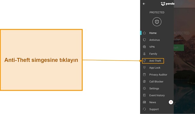 Panda Dome Ana Men&uuml;